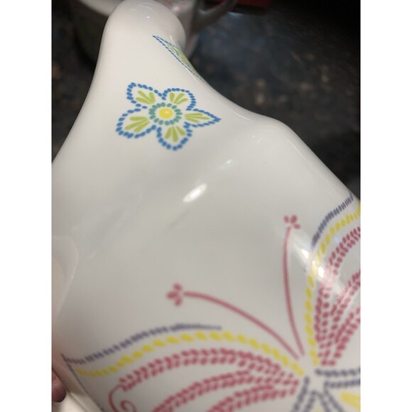 Temp-tations Creamer Sugar Bowl Lid Set Seasonal All A Flutter Butterfly - Picture 11 of 13